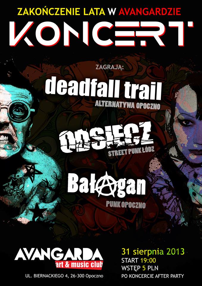 BAŁAGAN, DEADFALL TRAIL i ODSIECZ w Avangardzie