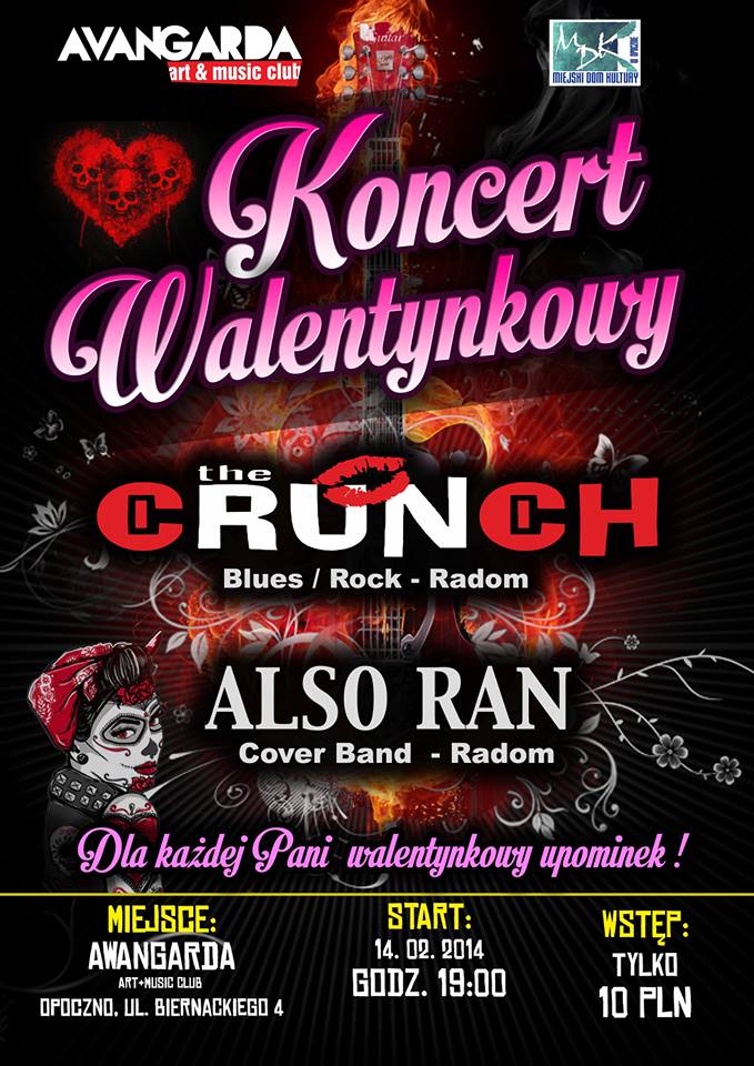 Koncert Walentynkowy w Avangardzie