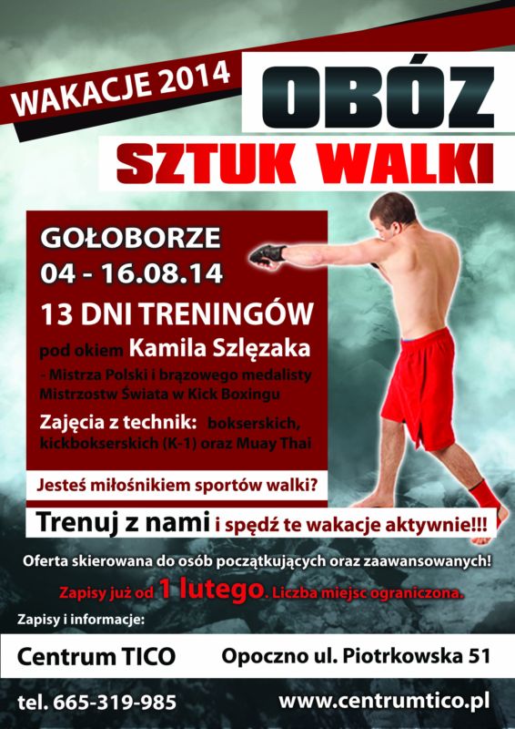 Wakacje z kickboxingiem i tańcem 